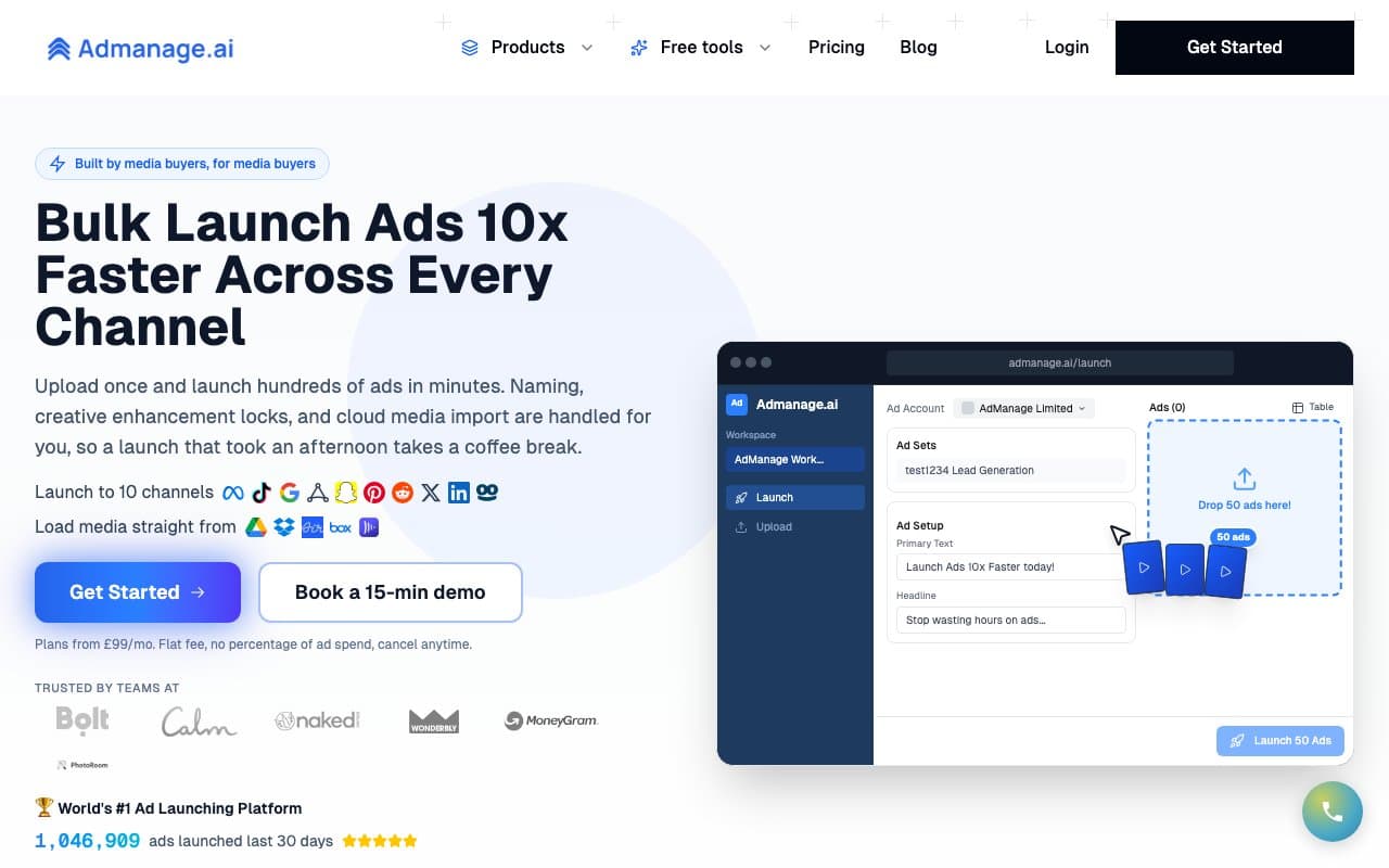 AdManage.ai Alternatives: 6 Bulk Ad Tools for 2026